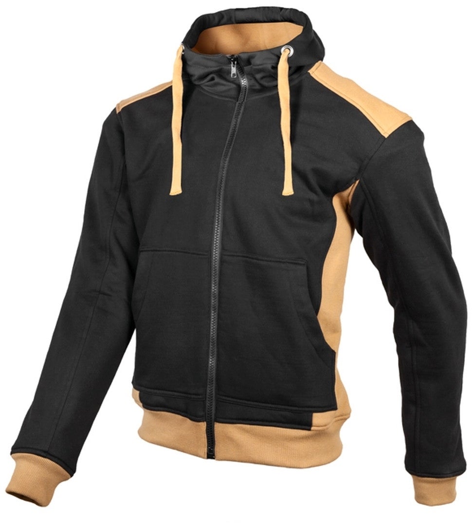 GMS Grizzly Motorcykel Hættetrøje sort/brun M Figur 1