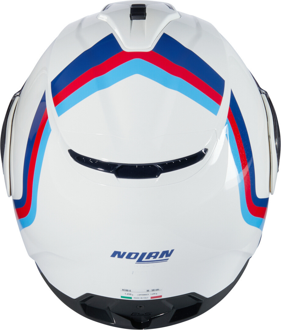 Nolan N100-6 Assoluto N-Com Casco bianco/blu/rosso S (56) Figura 2