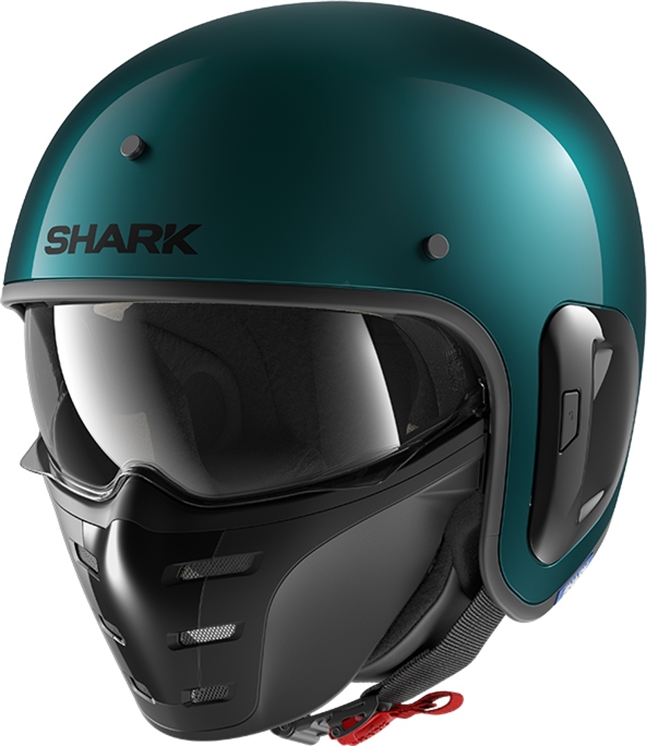 Shark S-Drak 2 Blank Jethelm türkis L (59/60) Abbildung 1