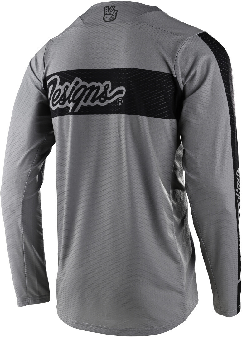 Troy Lee Designs Skyline Air Vox Cykel Jersey grå S Figur 2
