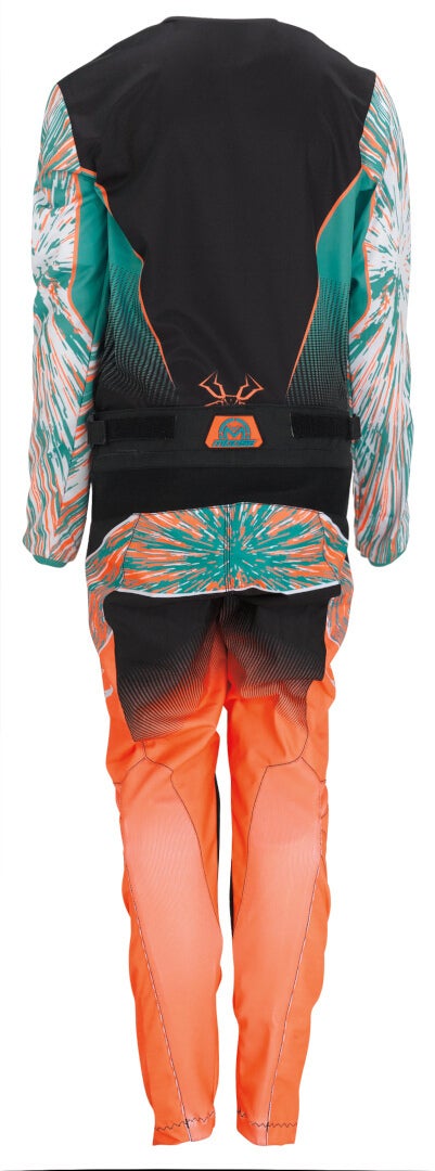 Moose Racing Agroid 2022 Motocross trøje til unge sort/orange L Figur 3