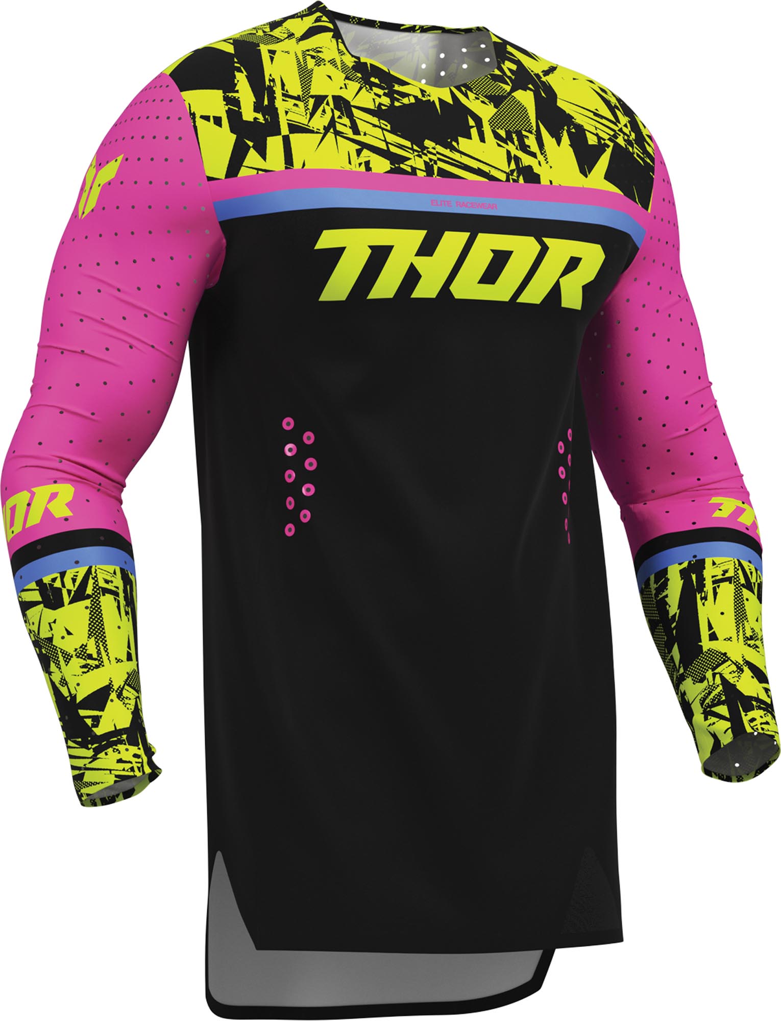 Thor Sportmode Punkd Motokros dres črno/rumeno M Slika 4