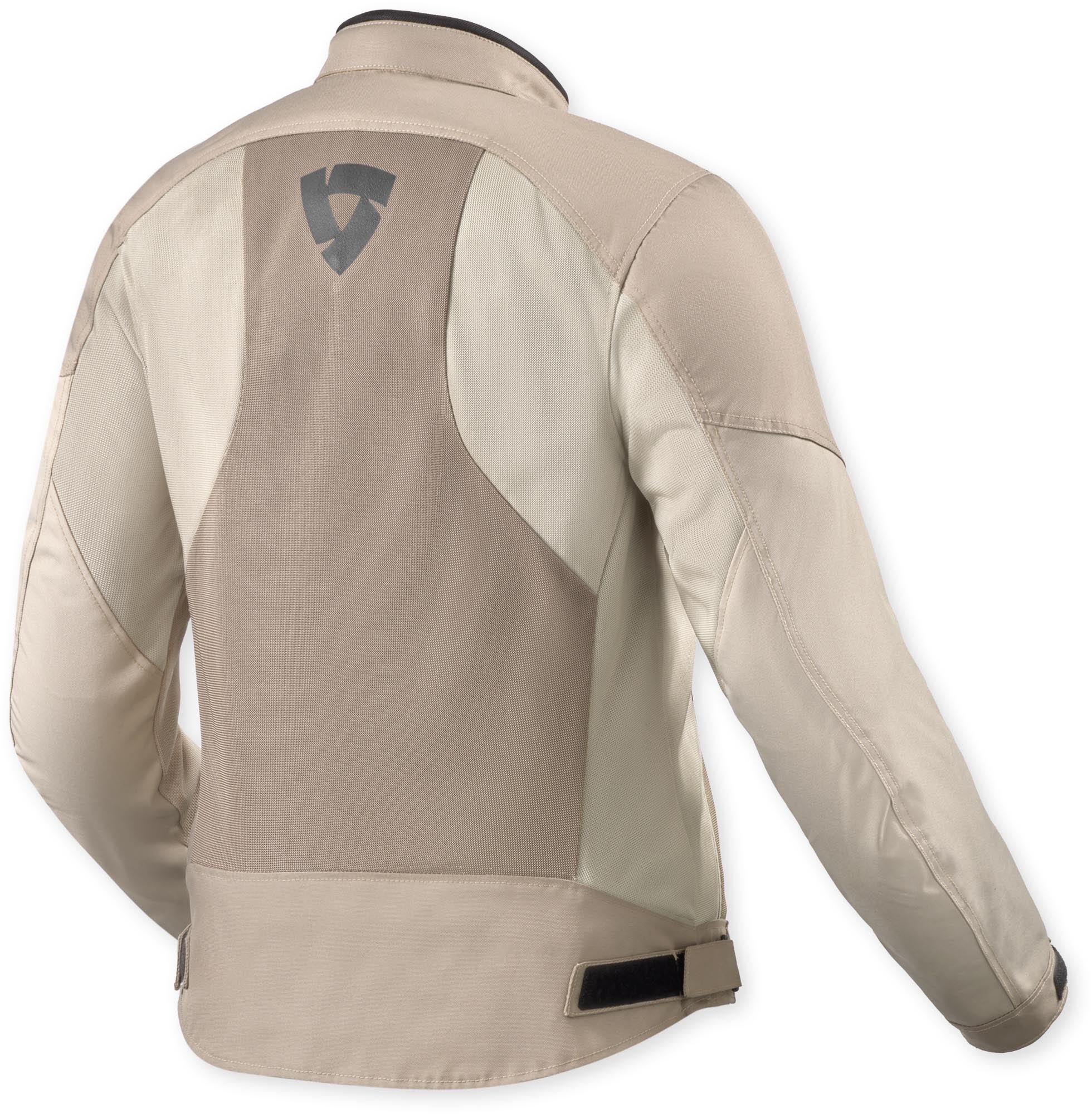 Revit Torque 3 Backprint H2O waterdichte dames motorfiets textieljas Wit/zand Long 42 Figuur 2