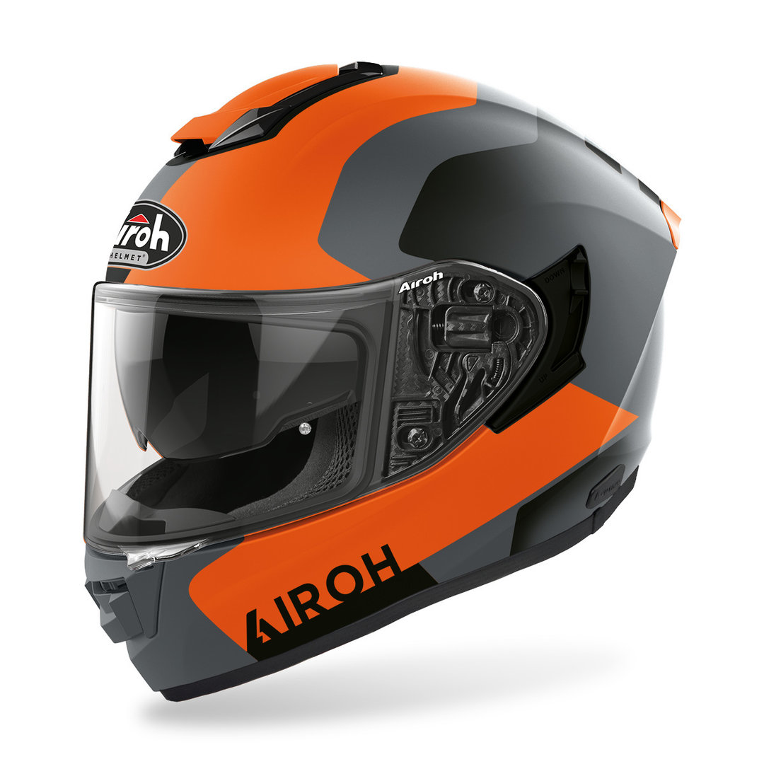 Airoh ST.501 Dock Casque noir mat/orange M (57/58) Figure 1
