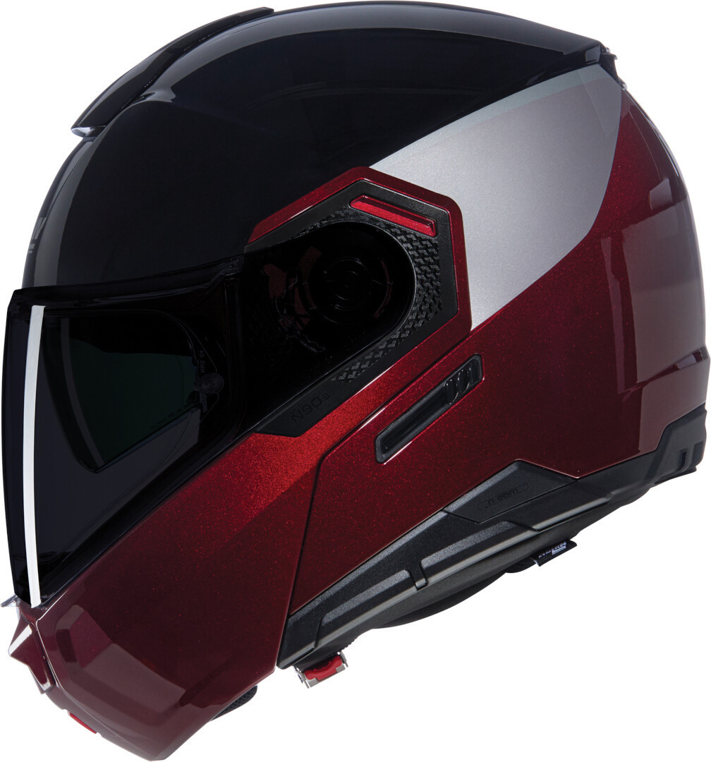 Nolan N90-3 06 Verniciatura Speciale N-Com Cască Negru/Roșu XXS (54) Figura 2