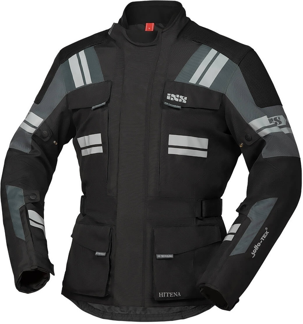 IXS Tour Blade-ST 2.0 Motorrad Textiljacke schwarz/grau L Abbildung 1