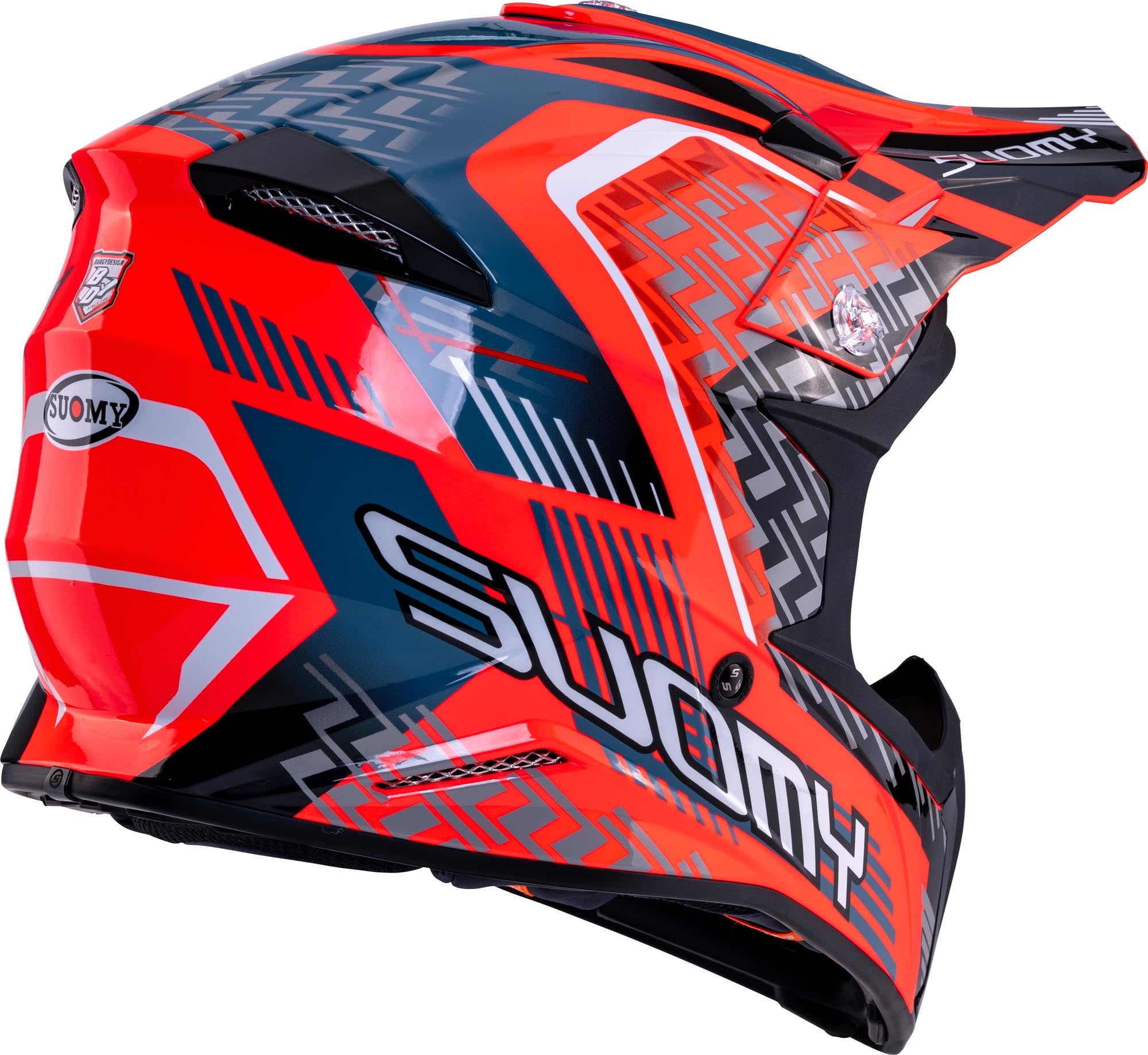 Suomy X-Wing Motley Motocross Helmet black/red L (59/60) Figure 5