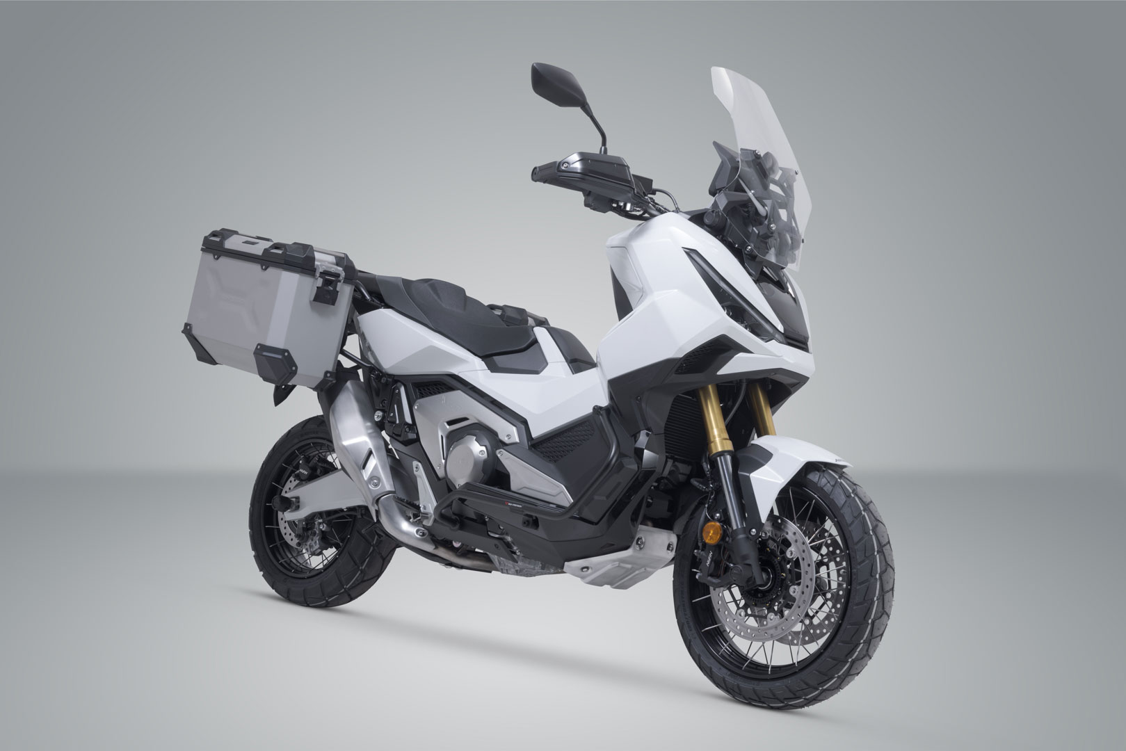 Sistem de carcasă din aluminiu SW-Motech TRAX ADV - Argintiu. 37/37 l. Honda X-ADV (24-). Figura 2
