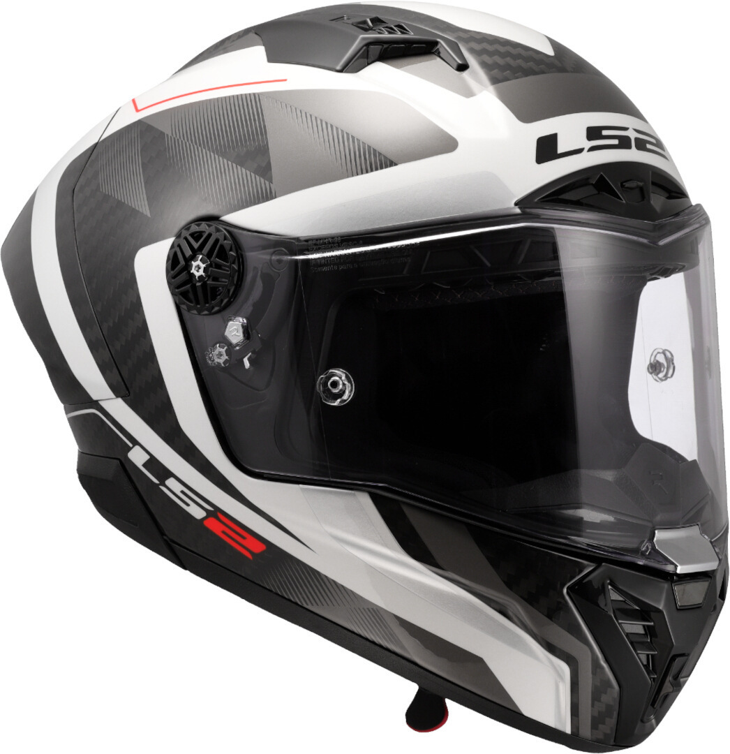LS2 FF805 Thunder GP Raute Carbon Cască alb/gri M (57/58) Figura 7