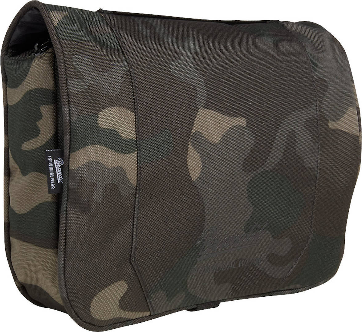 Brandit Large Trussa de toaletă Negru/Camuflaj Figura 1