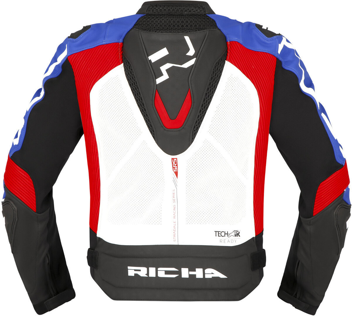 Richa Stradale perforated Motorcycle Leather Jacket blue/white/black/red 58 Figure 3