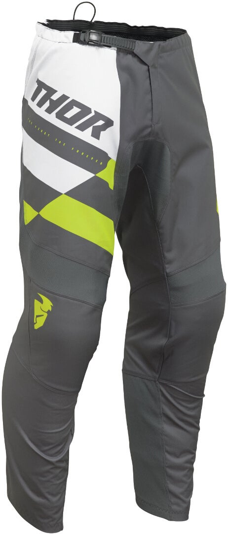 Thor Sector Checker Jugend Motocross Hose grau 20 Abbildung 1