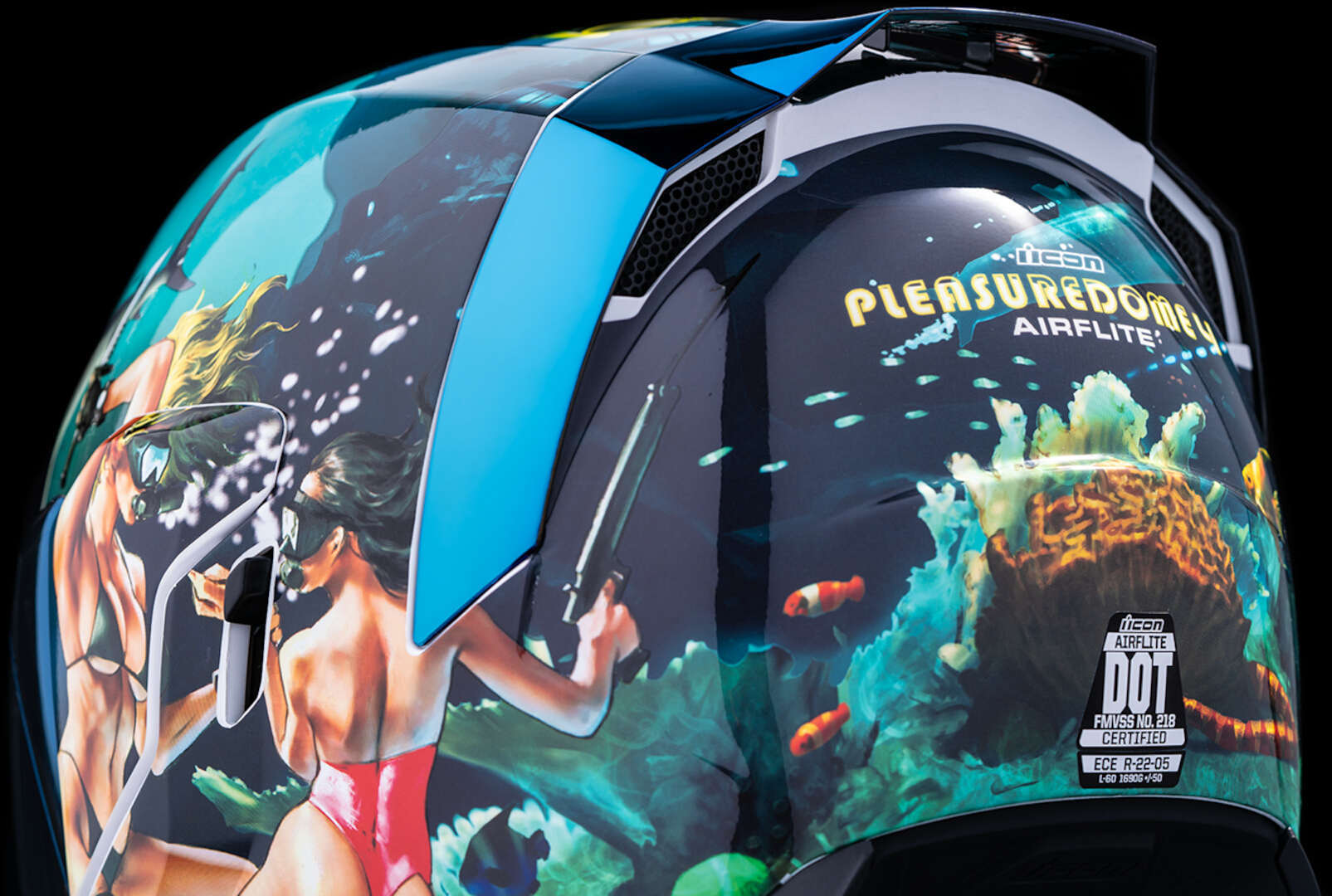 Icon Airflite Pleasuredome 4 Helm XXL (63/64) Abbildung 10