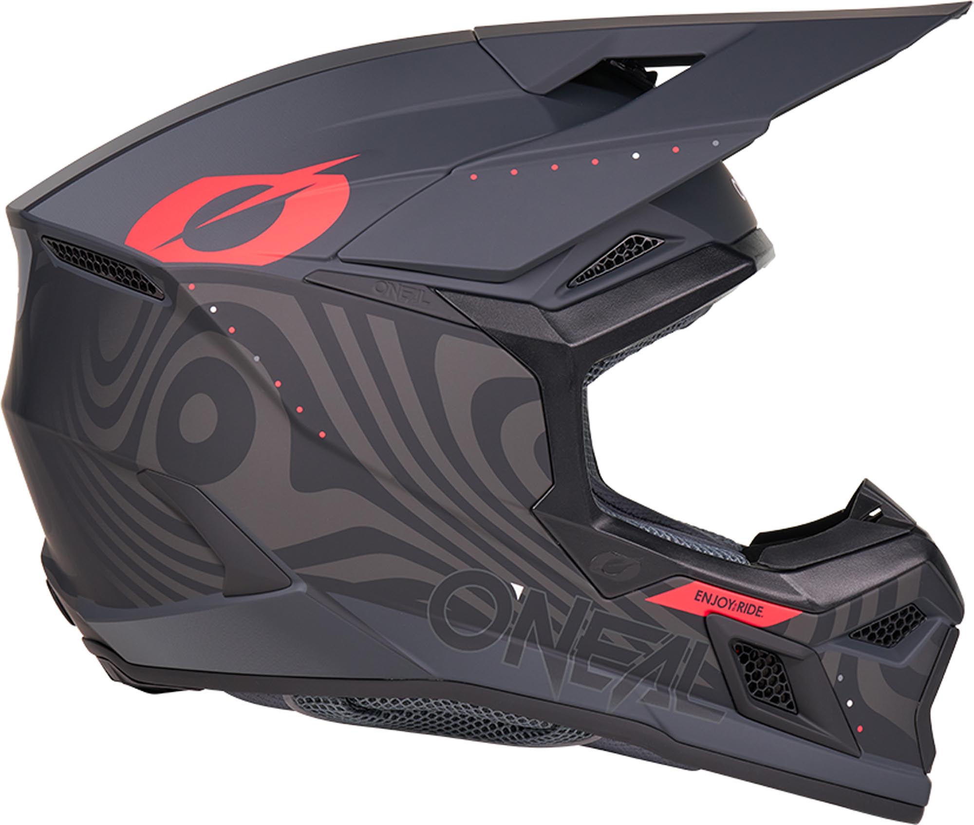 Oneal 3SRS Nova Motocrosshjelm Sort L (59/60) Figur 5