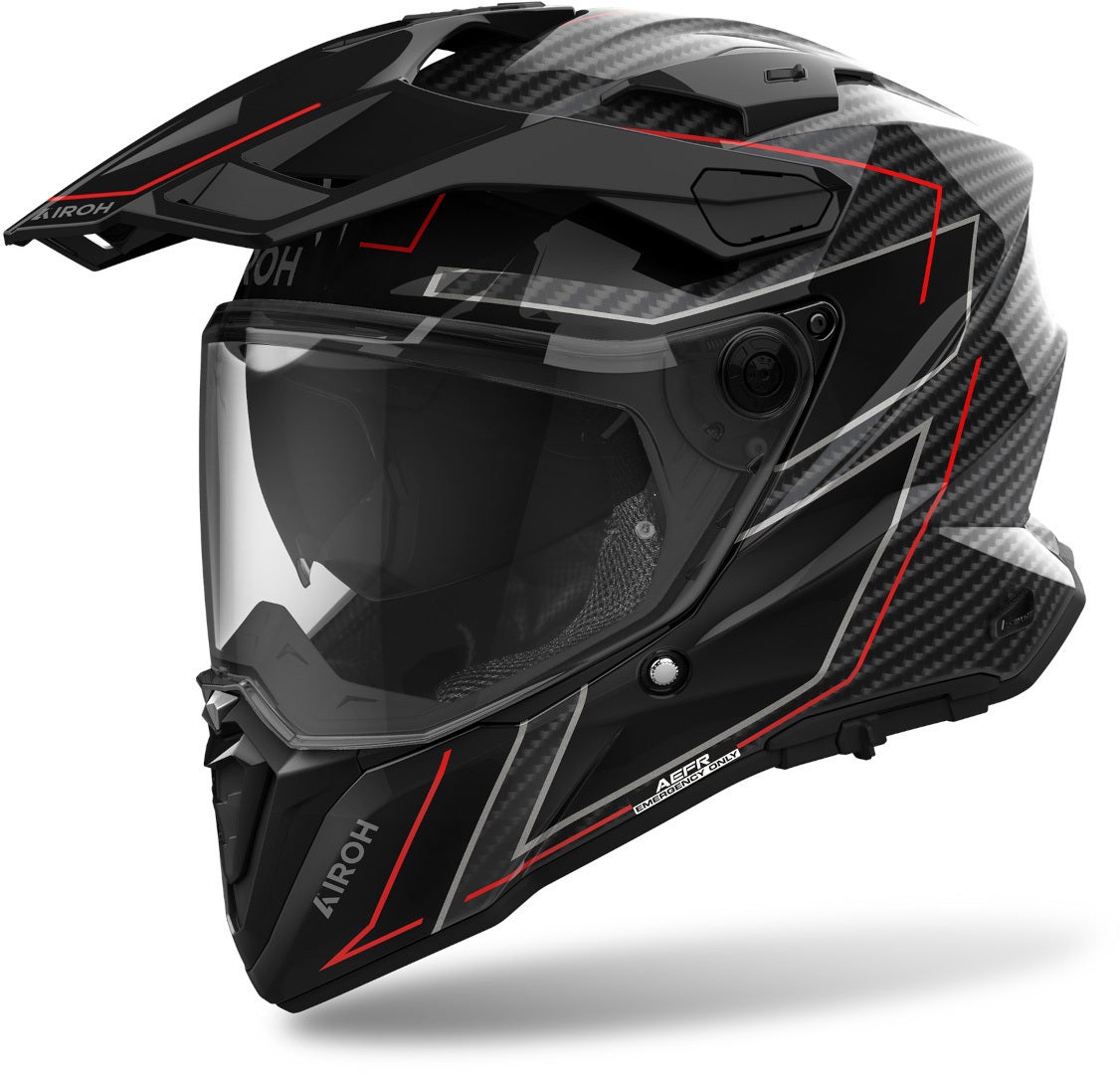 Airoh Commander 2 Stylish Full Carbon Casco da motocross M (57/58) Figura 1