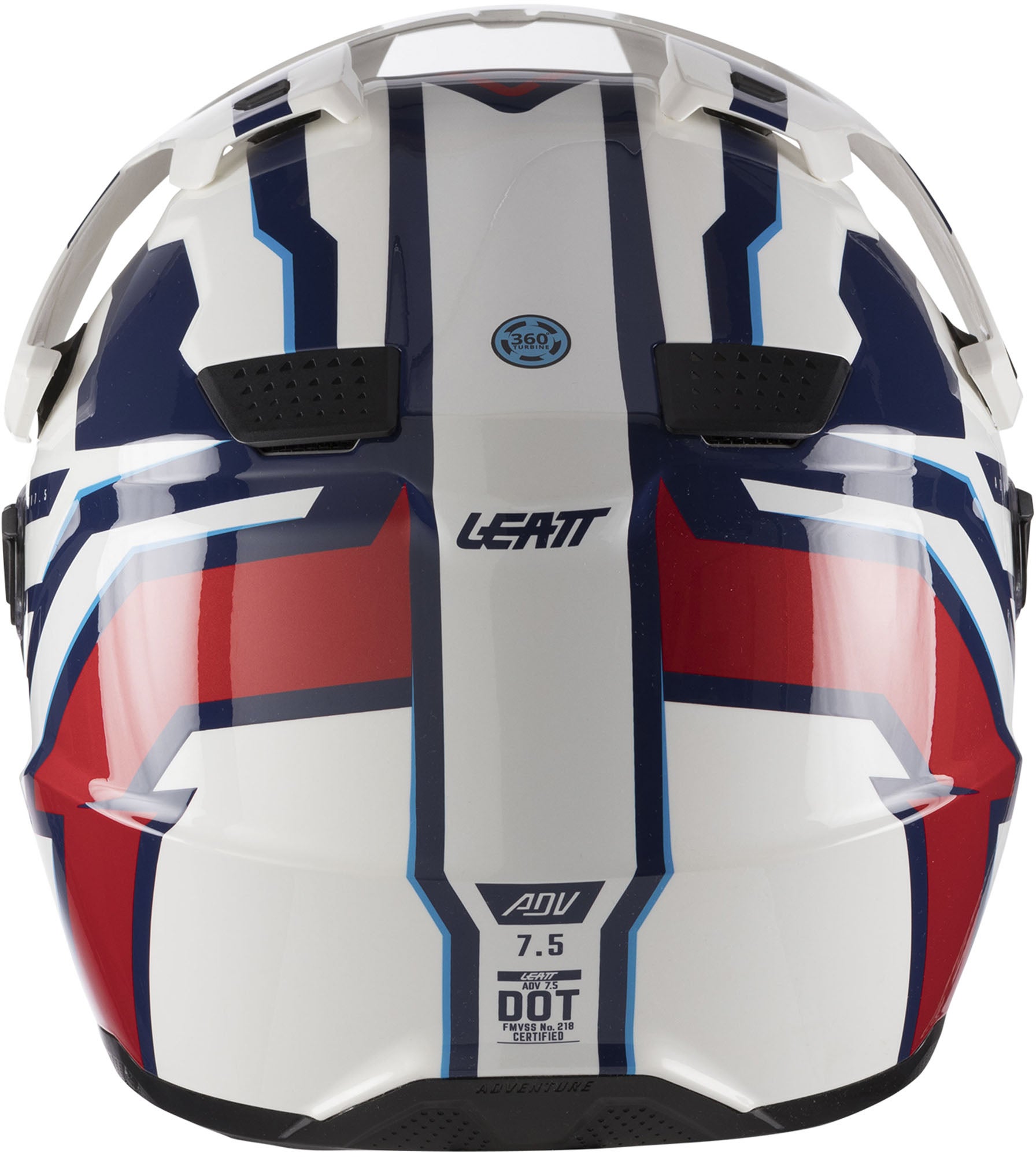 Leatt ADV 7.5 Graphic Helmet with Goggles blue/red XXL (63/64) Figure 2