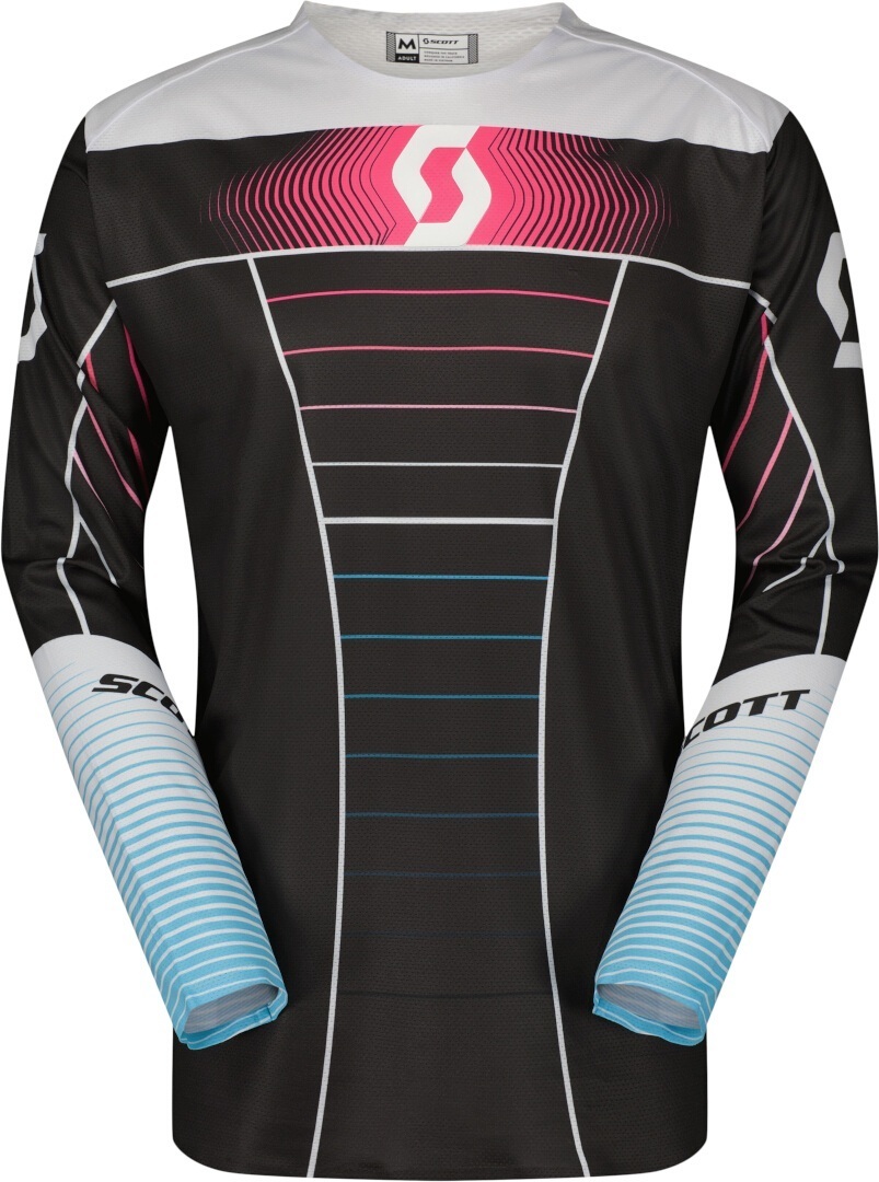 Scott Podium Pro Blue Motocross Jersey M Figure 1