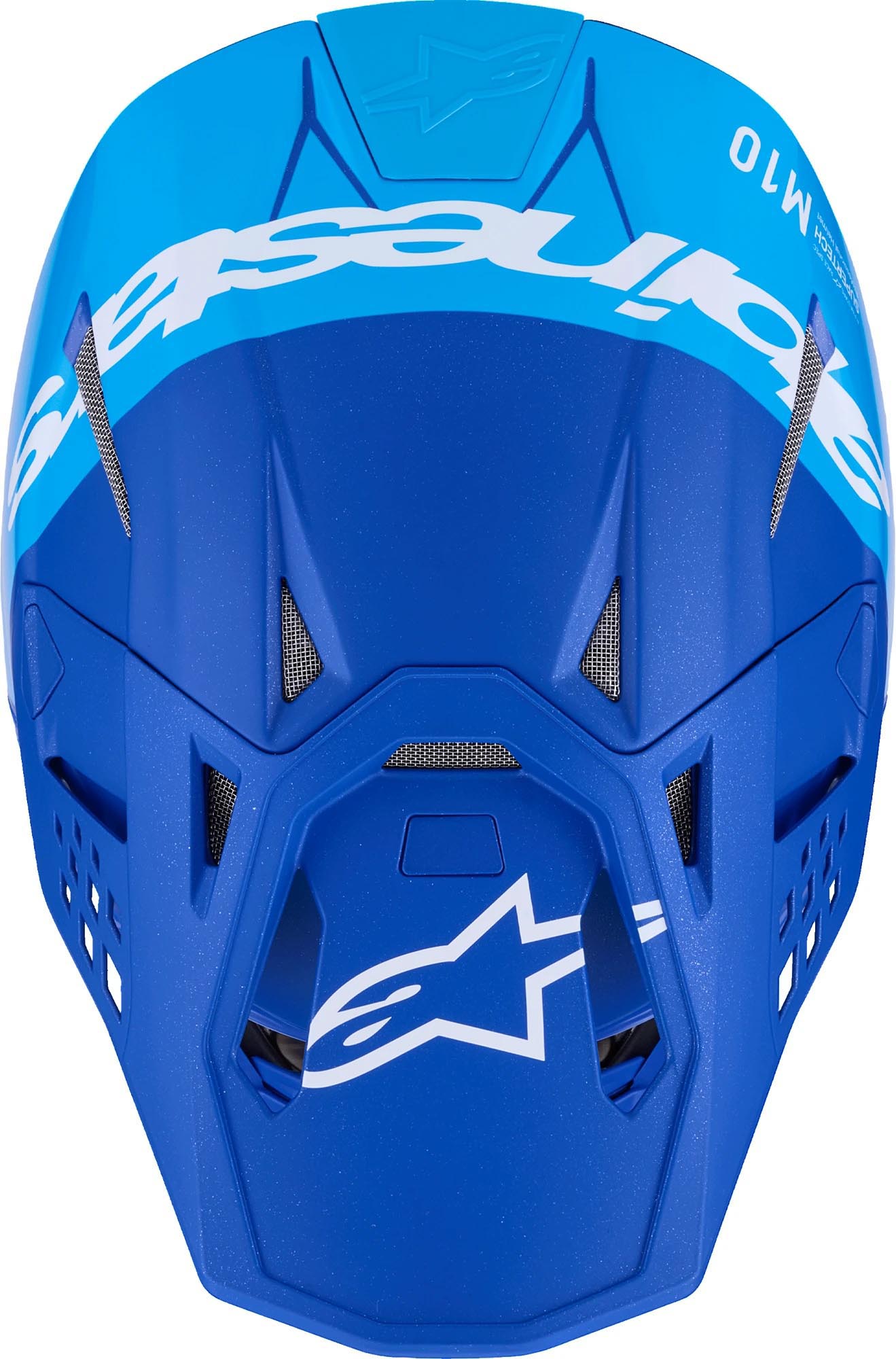 Alpinestars Supertech S-M10 Flood 2024 Casco da motocross blu/nero M (57/58) Figura 7