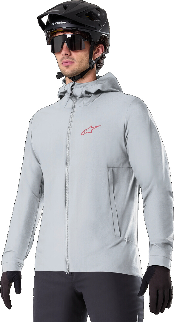 Alpinestars A-Dura Thermal Cykel Jacka ljusgrå S Figur 2