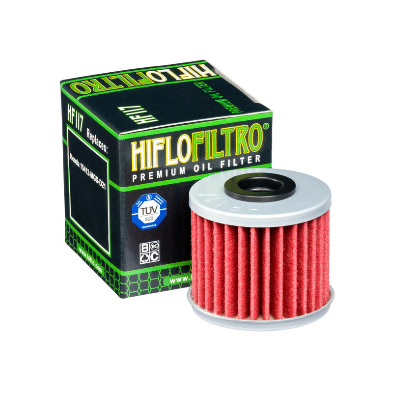 Hiflofiltro Oljefilter - HF117 Figur 1
