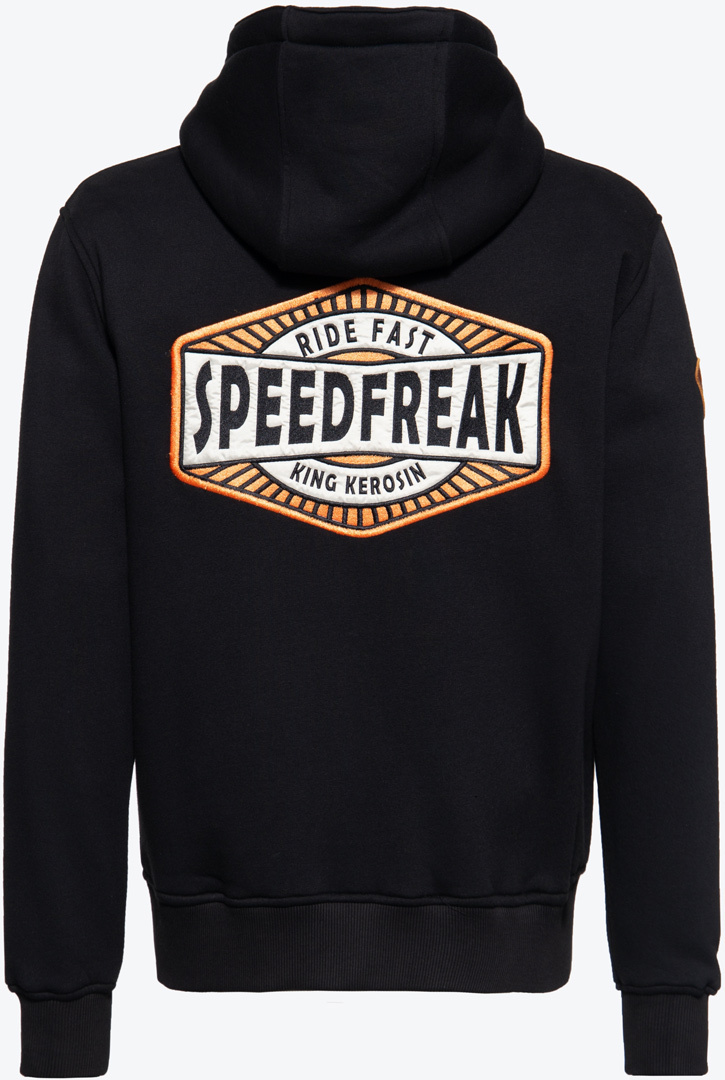 King Kerosin Ride Fast Speedfreak Adventure Zip Hoodie XL Figur 8