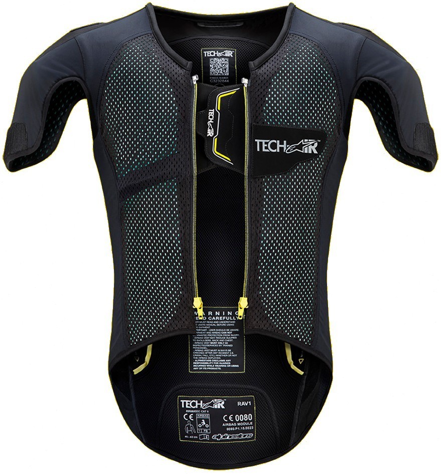 Alpinestars Tech-Air Race-e Krockkudde Väst XS Figur 5