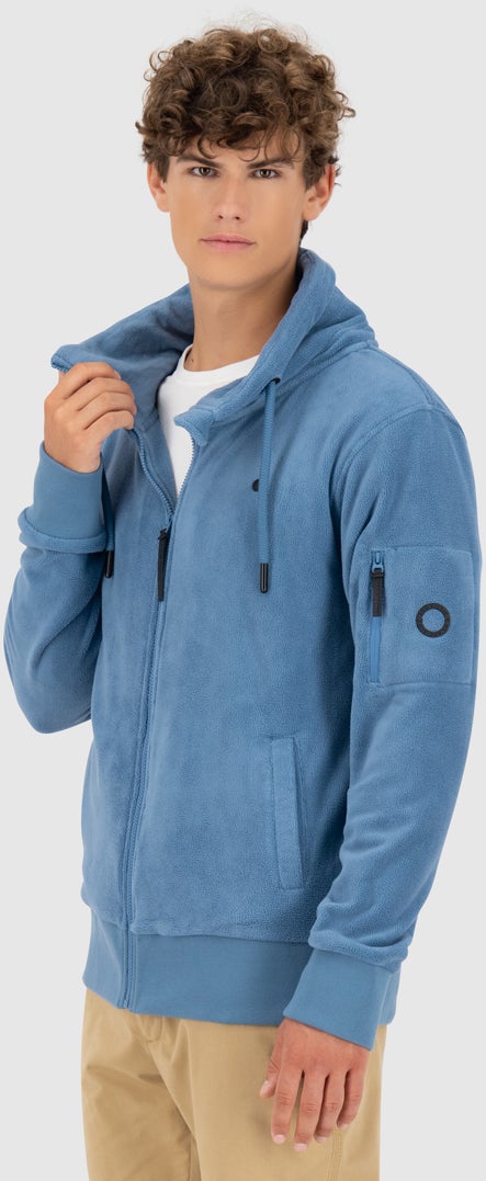 Alife And Kickin EliasAK F Fleece Zip Sweatshirt Zip Sweatshirt blue M Figure 3