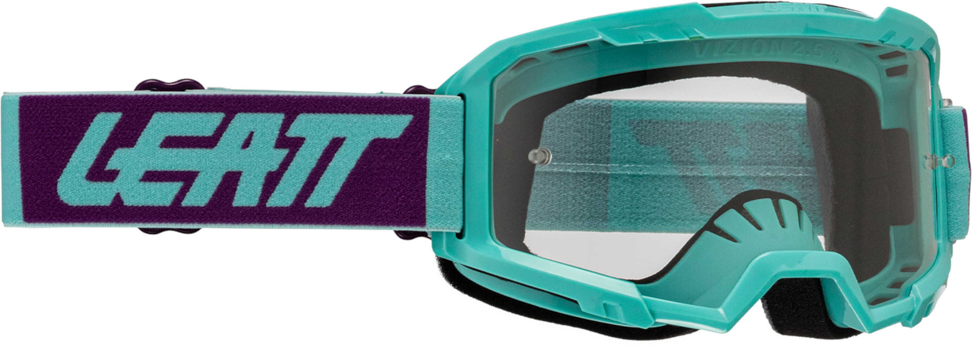 Leatt Vizion 2.5 Ochelari de motocross turcoaz Figura 1
