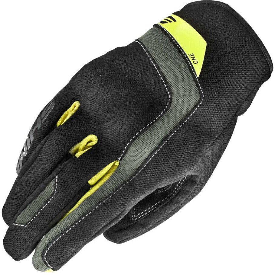 SHIMA One Mănuși de motocicletă negru/galben S Figura 1
