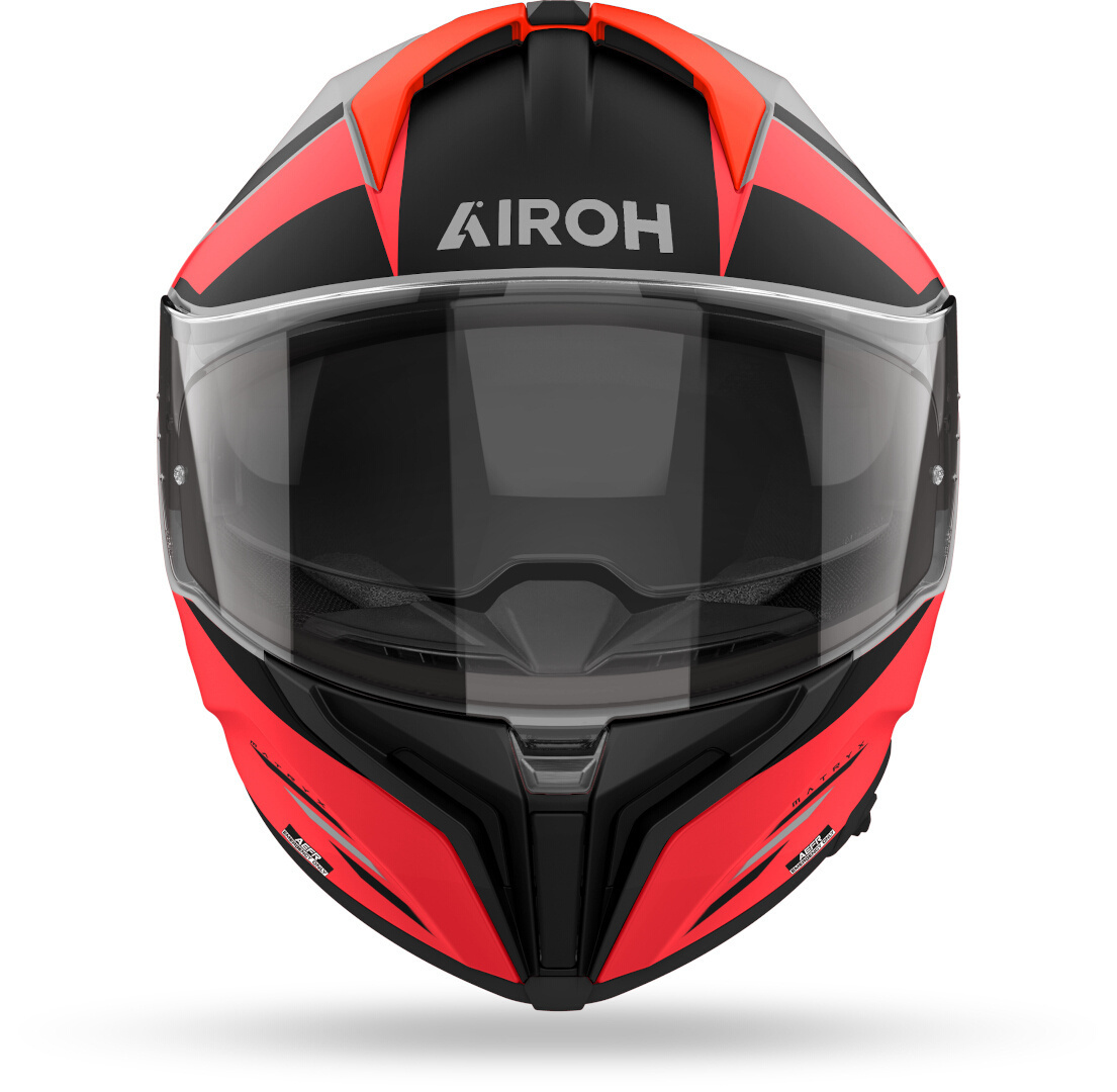 Airoh Matryx Thron Helm grau matt/orange L (59/60) Abbildung 2