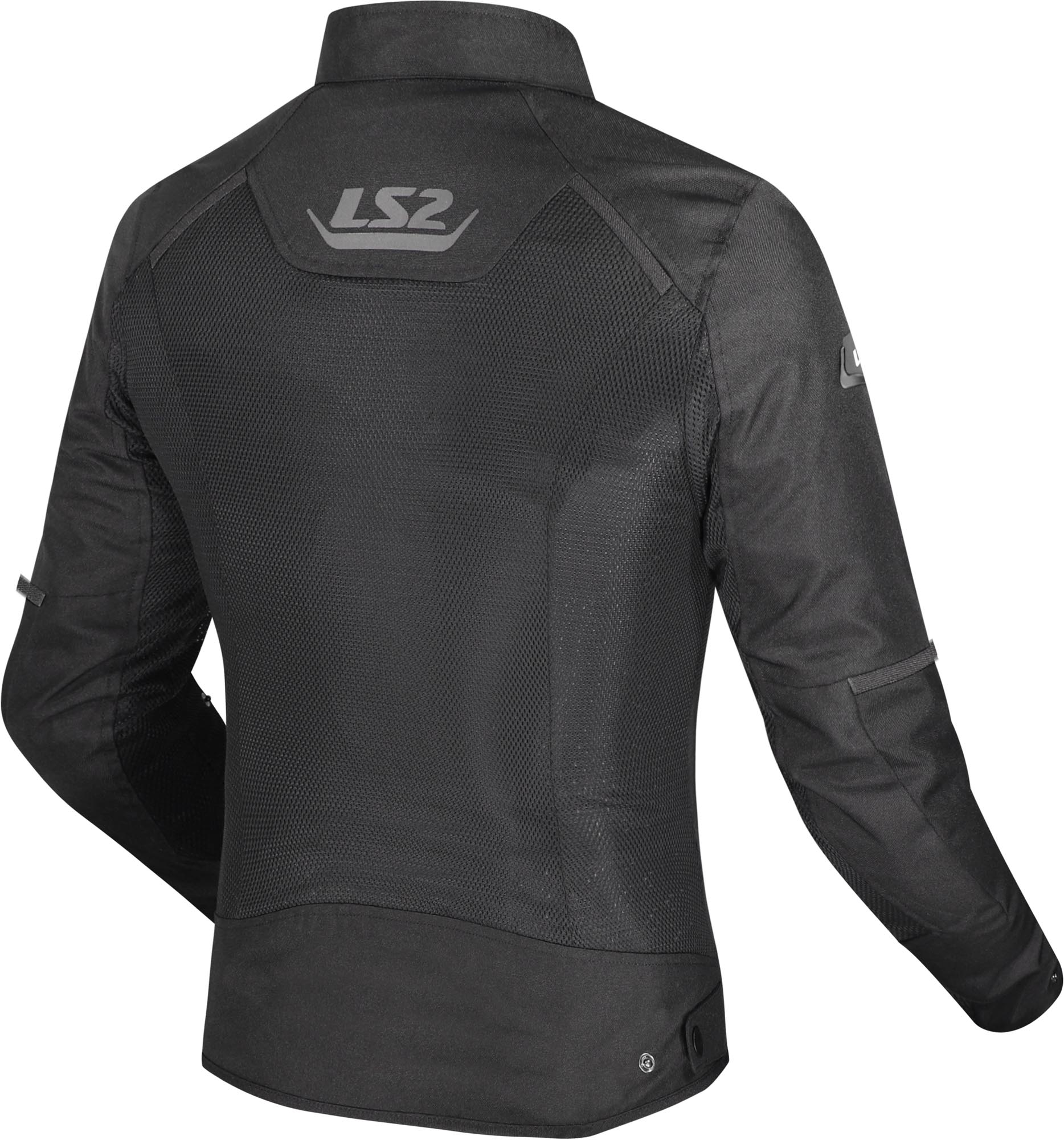 LS2 Breeze Damen Motorrad Textiljacke schwarz M Abbildung 2