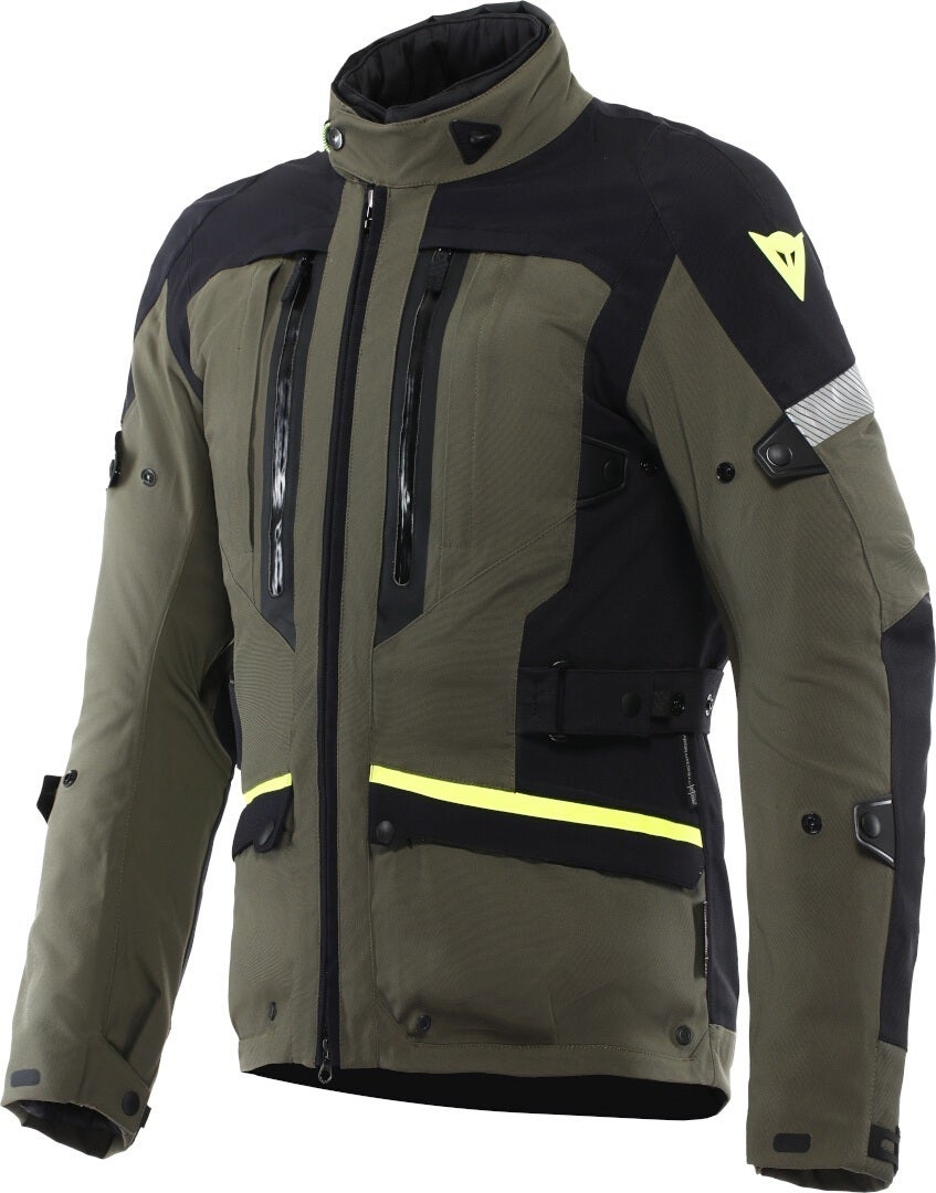 Dainese Mangen Absoluteshell Pro waterproof Motorcycle Textile Jacket olive 56 Figure 1