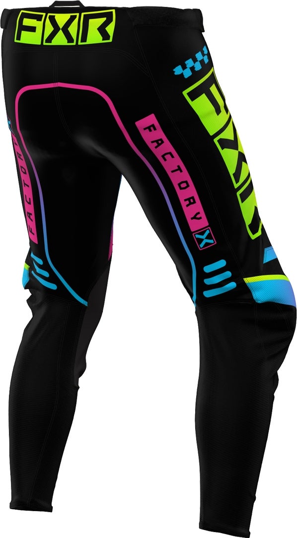 FXR Podium Gladiator 2024 Motocross bukser sort/neon 34 Figur 2