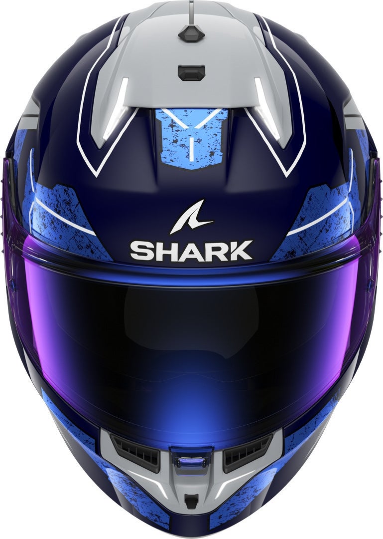 Shark Skwal i3 Rhad Casco blu/argento S (55/56) Figura 2