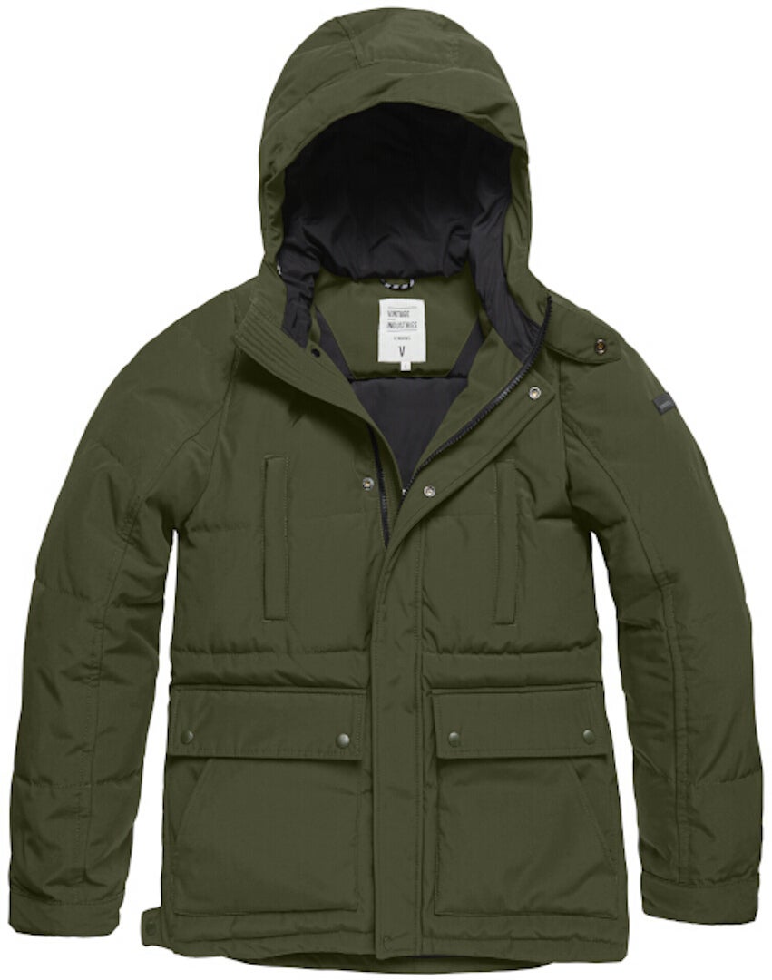 Vintage Industries Milo Parka olive XXL Figure 1