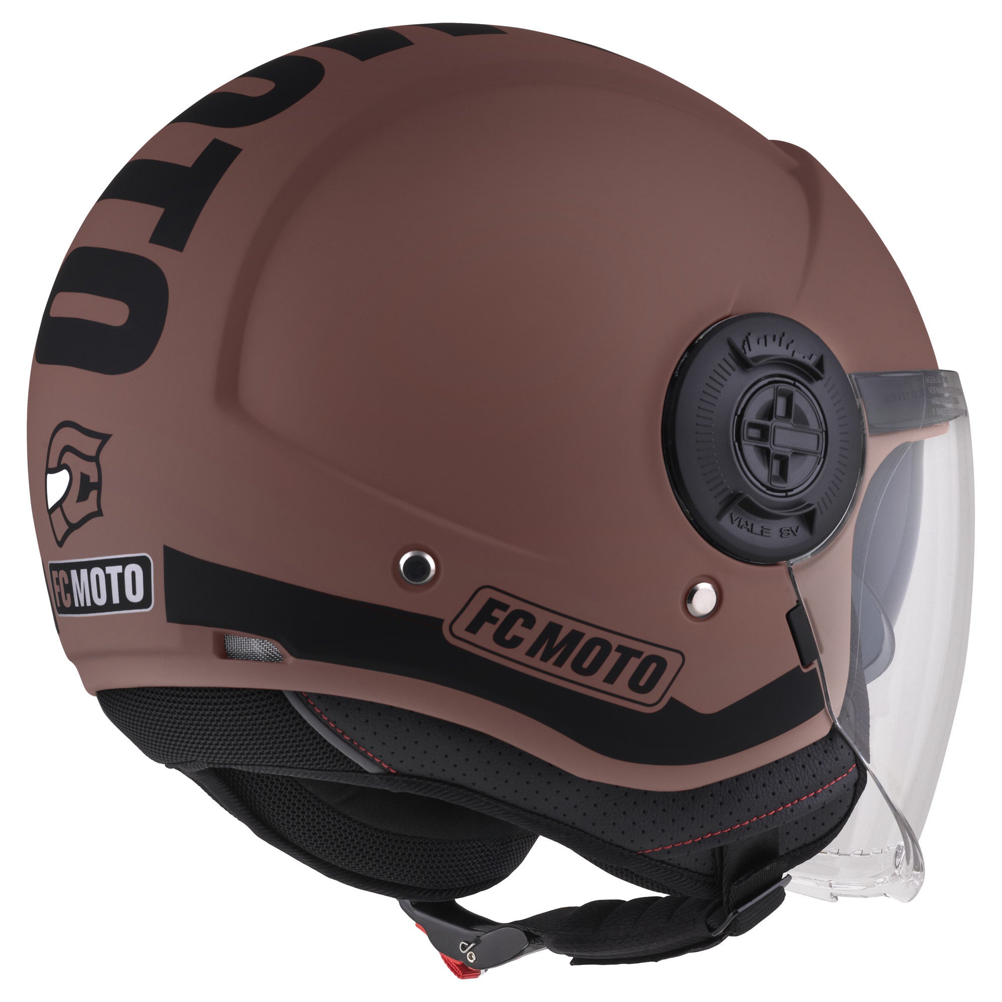 FC-Moto Ralgo Casco Jet marrone/nero XL Figura 2