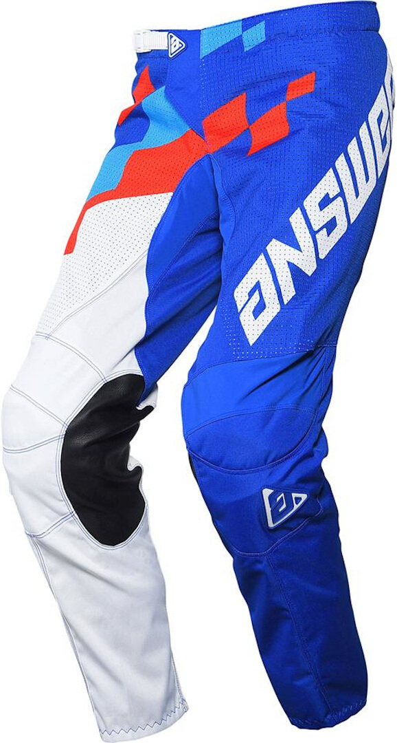 Answer Arkon Korza Calças de Motocross azul/branco/vermelho 32 Figura 1