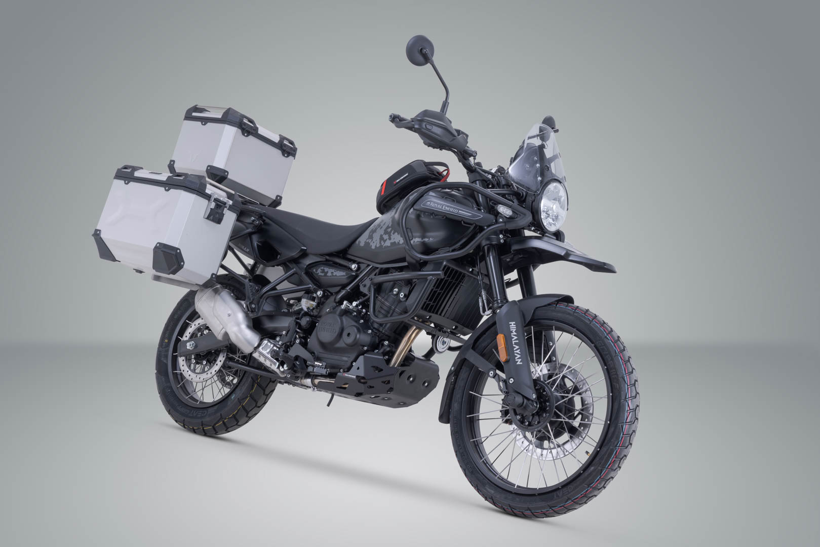 Setul de aventură SW-Motech TRAX ADV - Argint. Royal Enfield Himalayan 450 Rally (25-). Figura 2