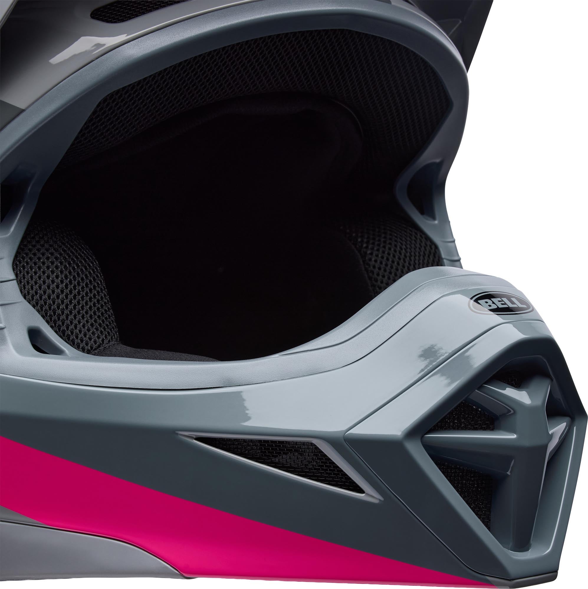 Bell MX-10 MIPS Aviator Kask motocrossowy szary/różowy XXL (63/64) Rysunek 7