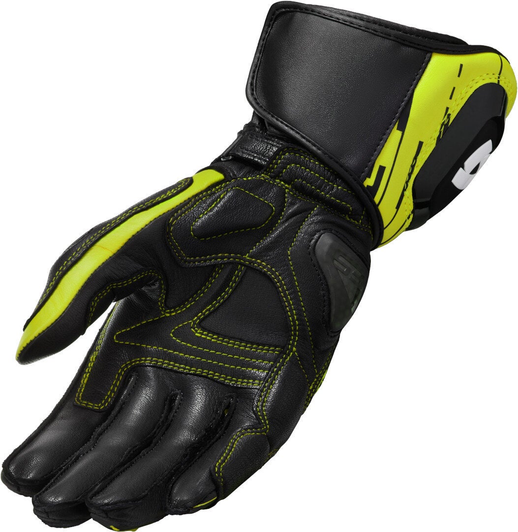 Revit Quantum 2 Motorcykelhandsker gul/sort M Figur 2