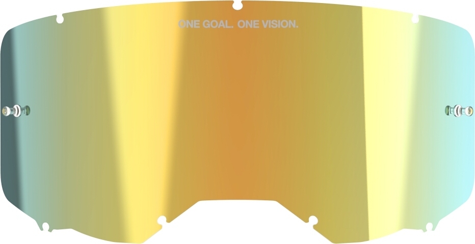 Alpinestars Vision 8-5-3 Obiectiv de rezervă Auriu oglindit Figura 1