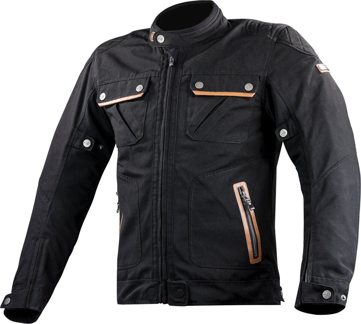 LS2 Bullet waterproof Motorcycle Textile Jacket black 4XL Figure 1