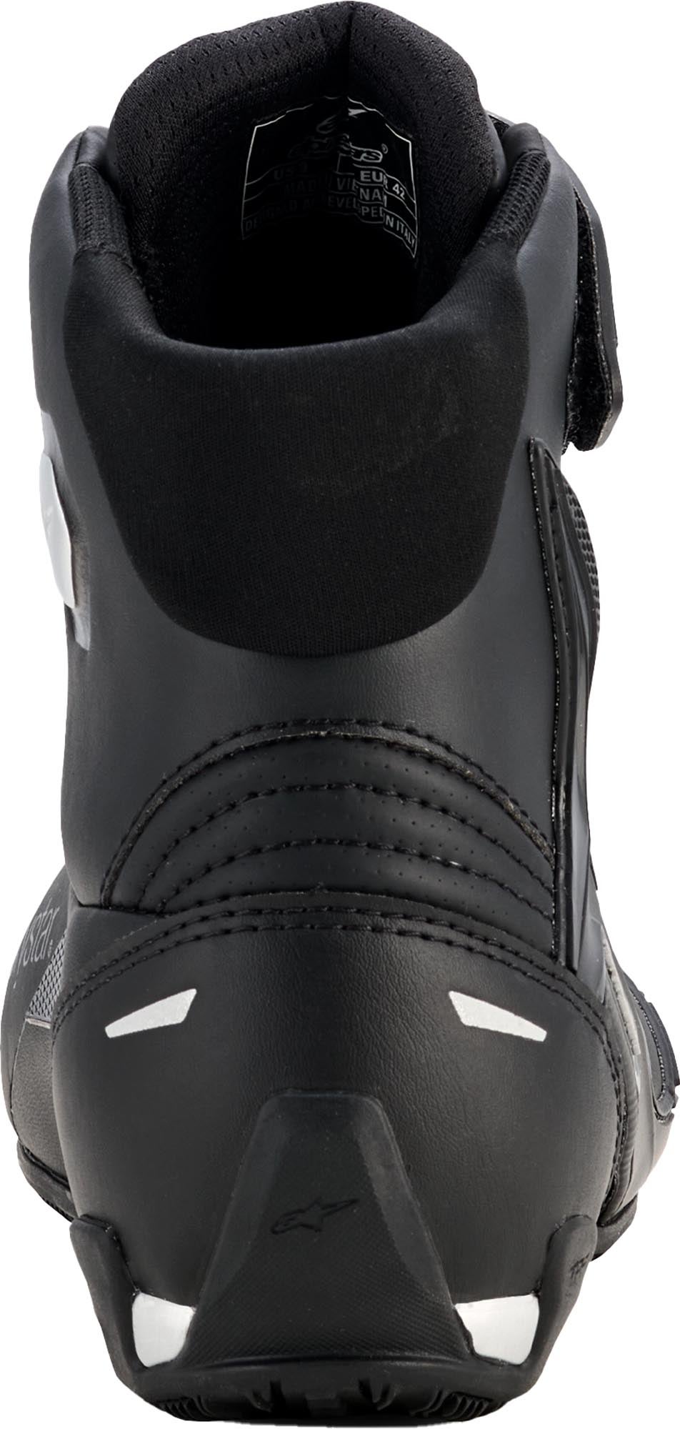 Alpinestars Stella Faster 4 Drystar imperméable Chaussures de moto pour femmes Noir/Argent 10 (42,5) Figure 5