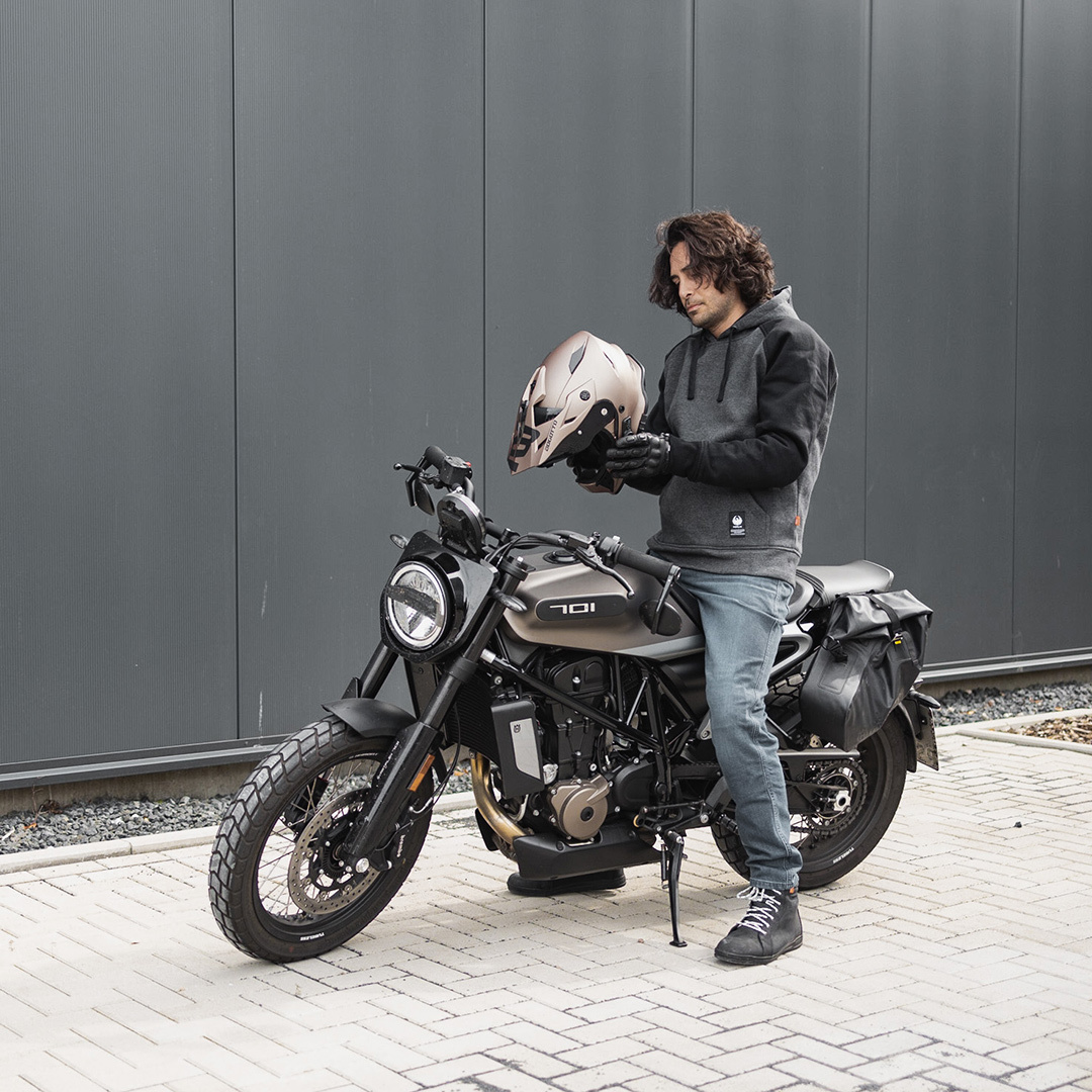 Bogotto H331 BT Bluetooth Cască Enduro Maro mat S Figura 12