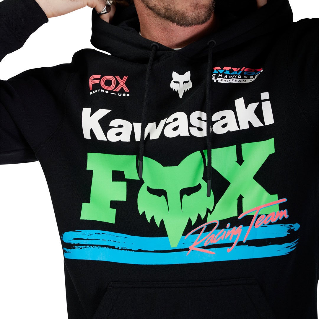 FOX Kawasaki Capuche noir XXL Figure 5