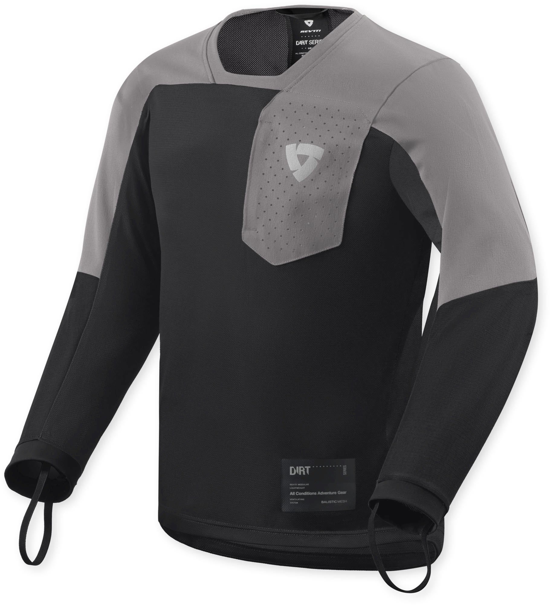 Revit Sierra 2 Motokrosový dres Černá/šedá XL Obrázek 1