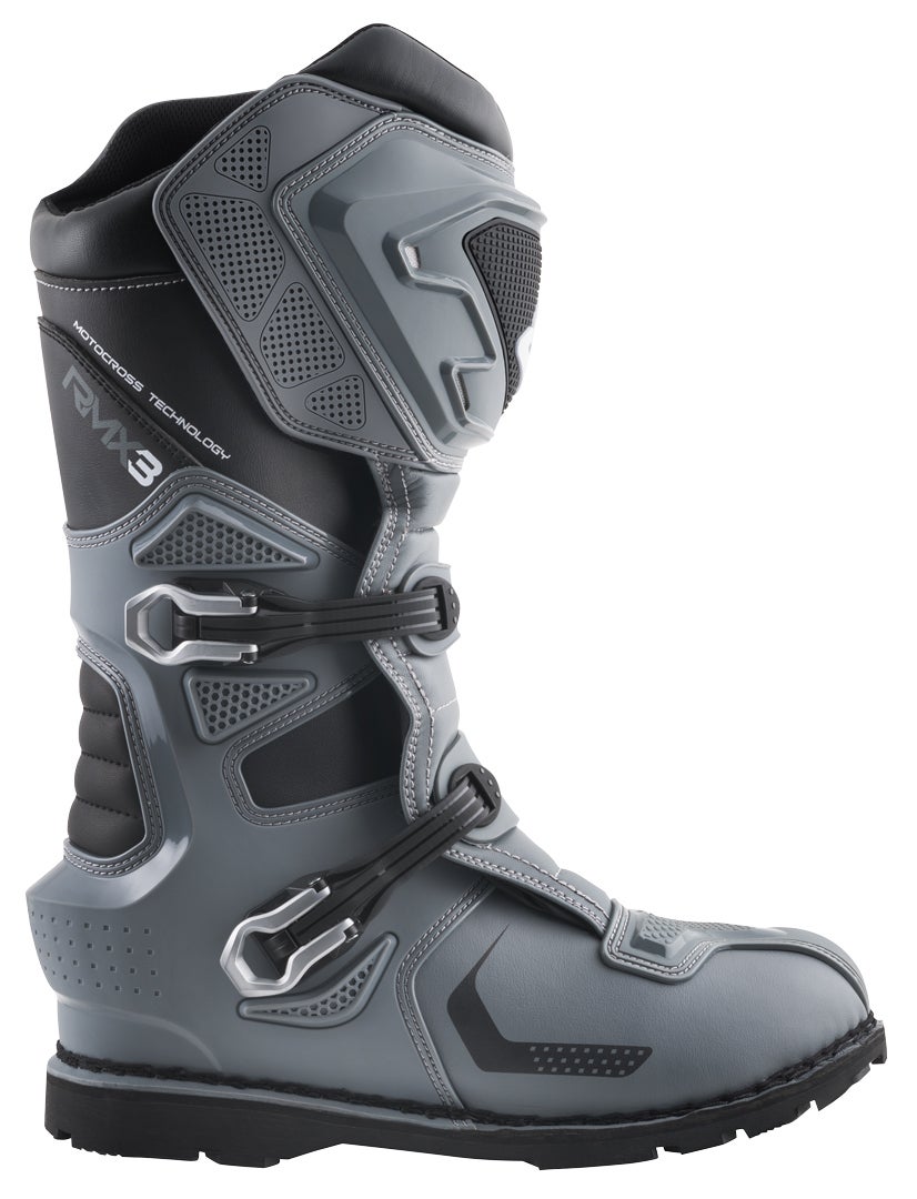 Bogotto RMX3 Bottes Enduro / Motocross imperméables noir/gris 47 Figure 2