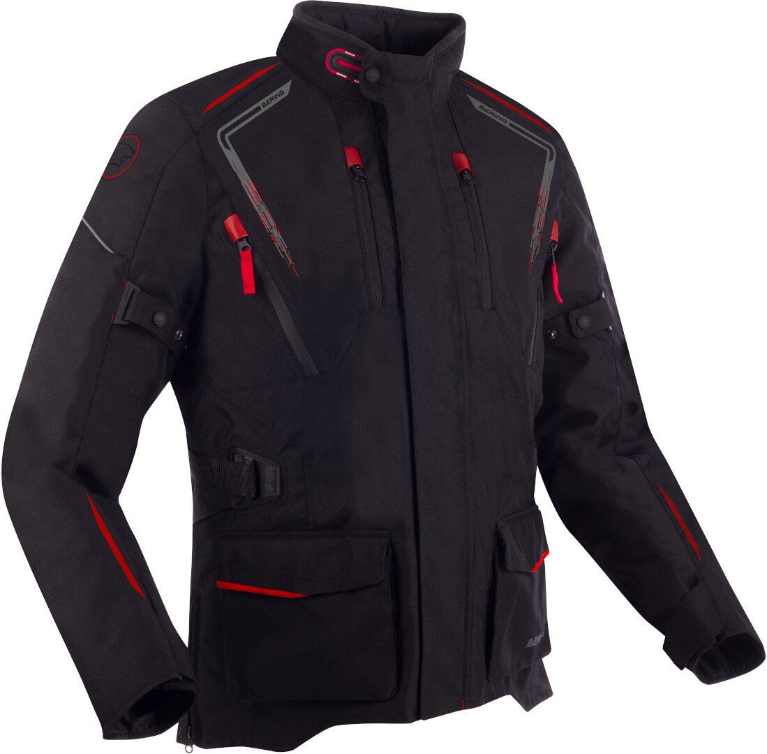 Bering Vision waterproof Motorcycle Textile Jacket black M Figure 1