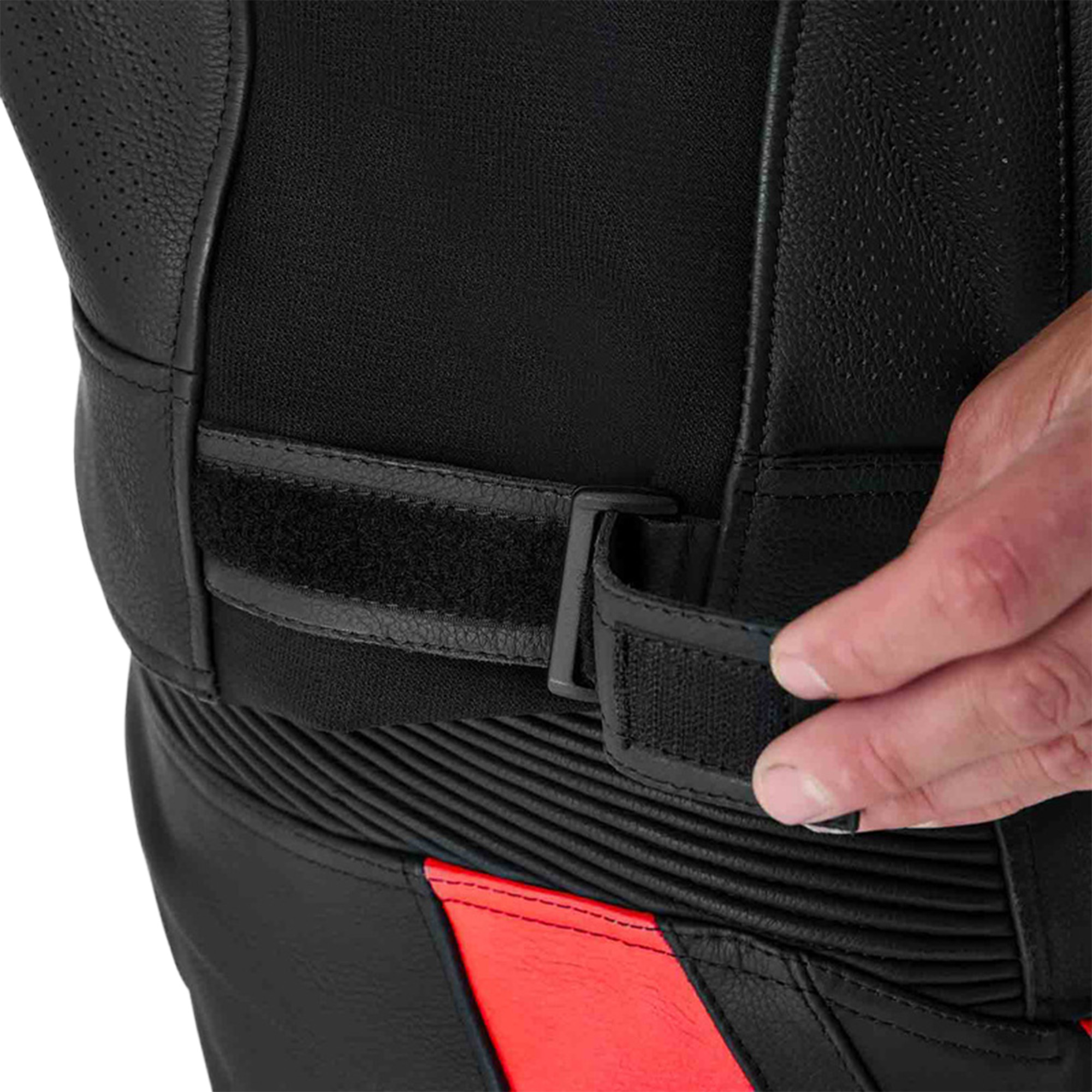 RST Tractech Evo D3O Motorrad Lederjacke schwarz/rot 60 Abbildung 8
