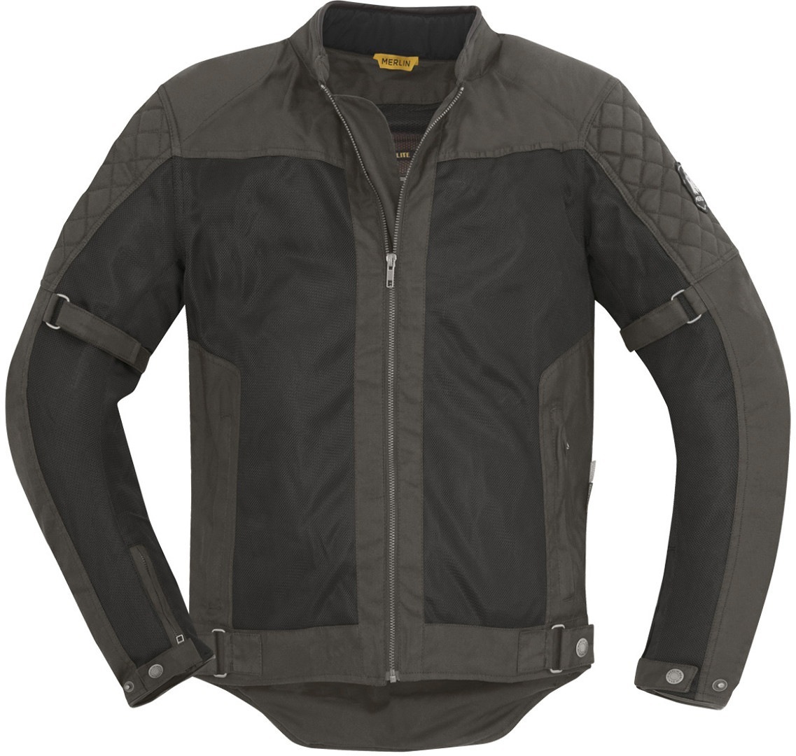 Merlin Chigwell Lite Motorcycle Waxed Jacket olive XL Figure 3